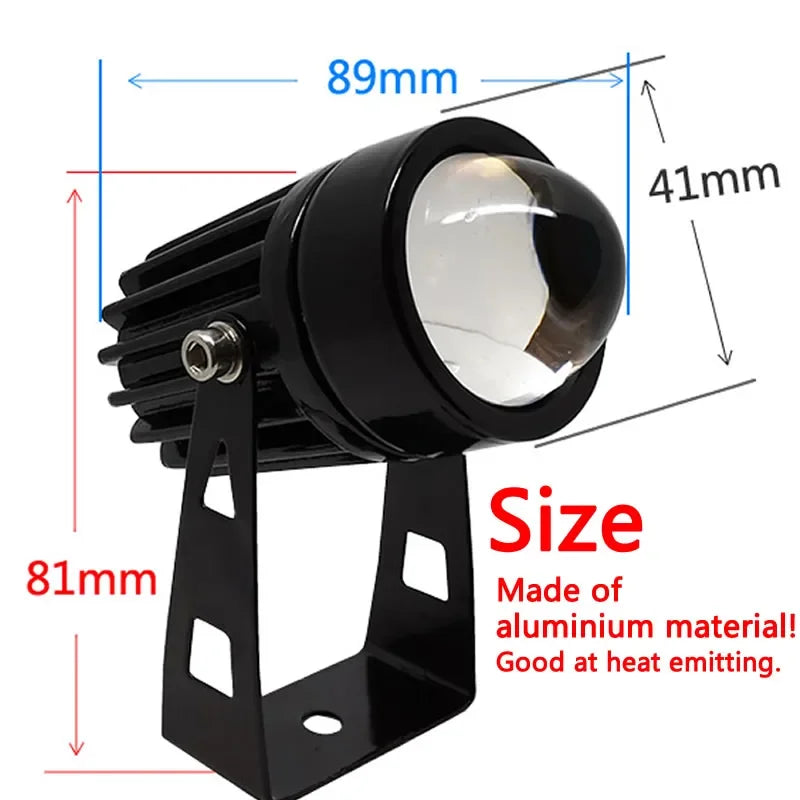 Spot LED Mural Extérieur 9W IP66 RGB