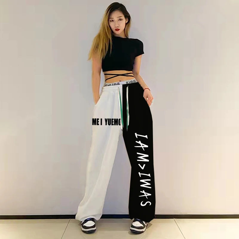 Pantalon Jazz Imprimé Ample Femme