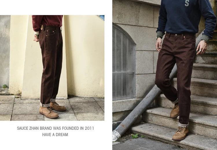 Jean Selvedge Saucezhan 13.8oz Tapered