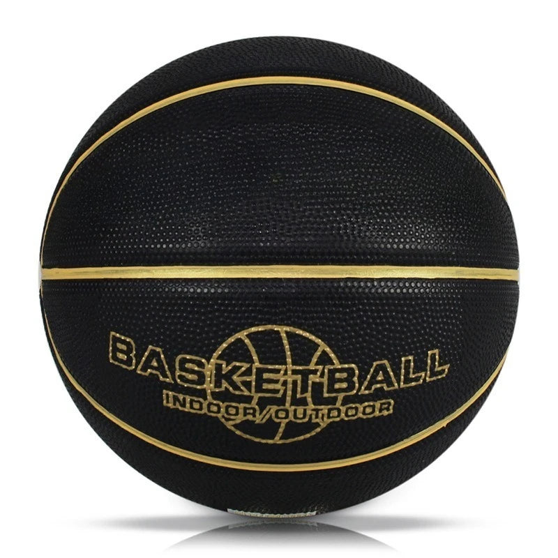 Ballon de Basket "Luxury Gold" - Noir & Or Composite