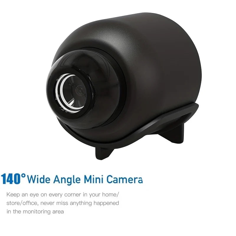 Mini Caméra X5 1080P WiFi Détection Mouvement