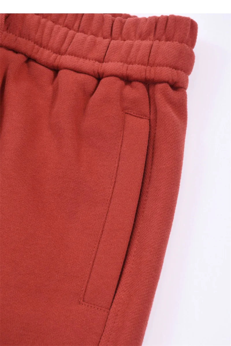 Pantalon Droit Coton Streetwear Femme