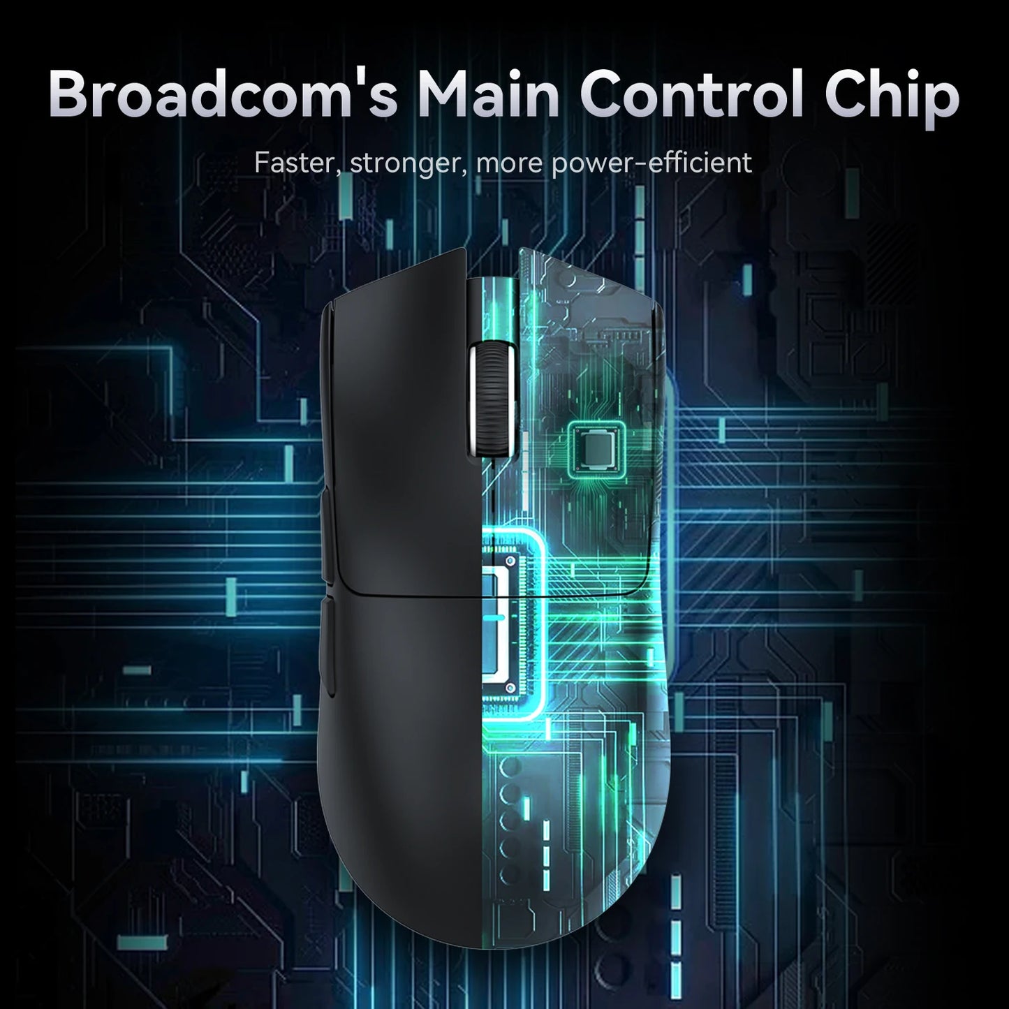 Souris Gaming Attack Shark X11 - Station de Charge RGB