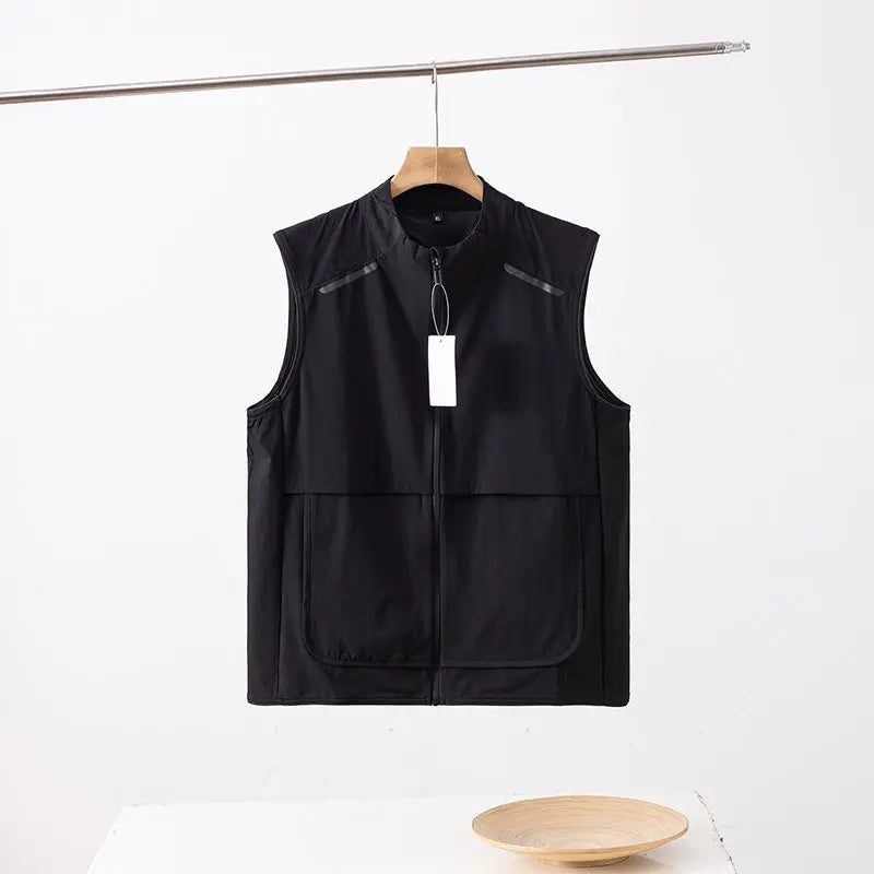 Vest, Rock Climbing, Hiking, Camping, Fishing, Outdoor Mountaineering, Traveling, Outing, Driving, Sports, Teenagers, Trend.Vest