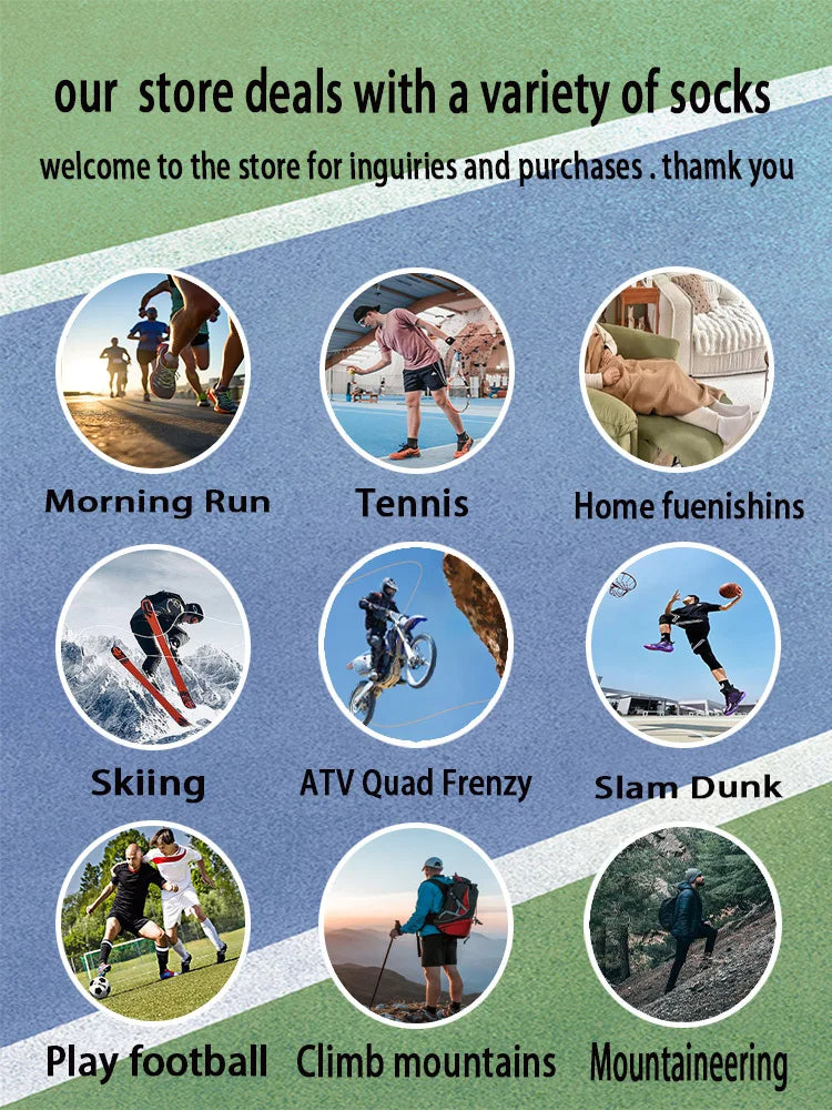 Sport christmas Socks  Outdoor Seamless Sports Cycling Socks New Anti High Slip Quality Breathable Road Bicycle Socks