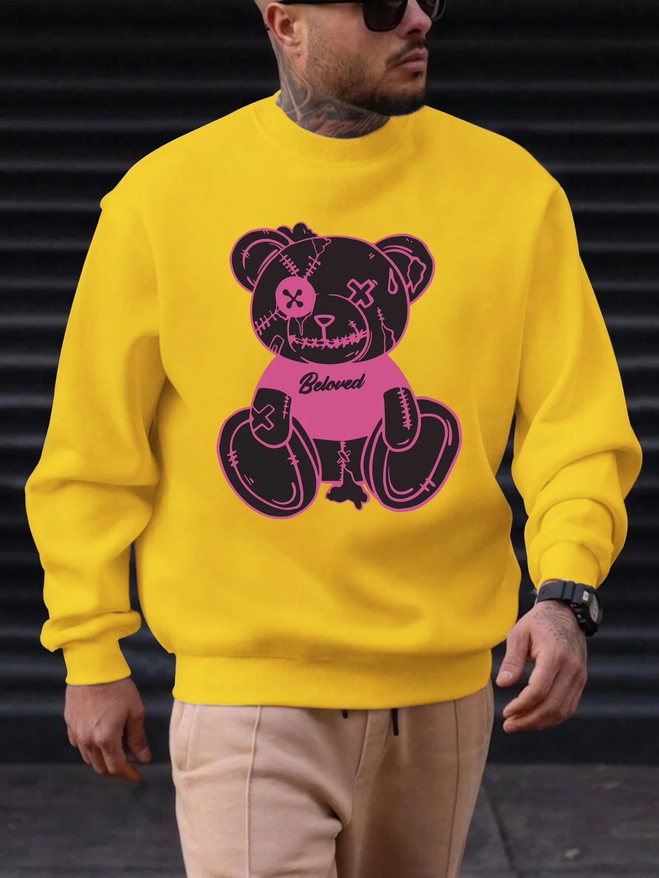 Sweat "Teddy Bear" - Distressed Streetwear