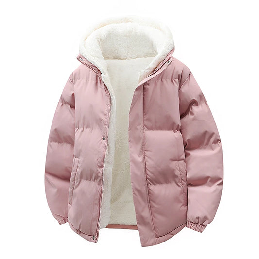Parka Homme Agneau Fleece Faux 2 Pieces