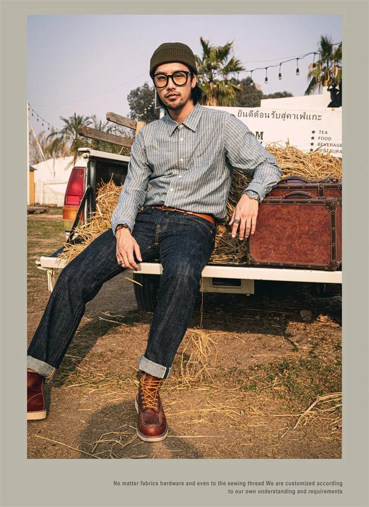 Jean Red Tornado 710 Slim Selvedge