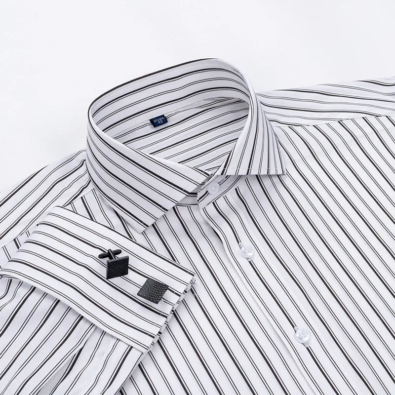 Chemise ML Slim Windsor Cufflinks Rayee