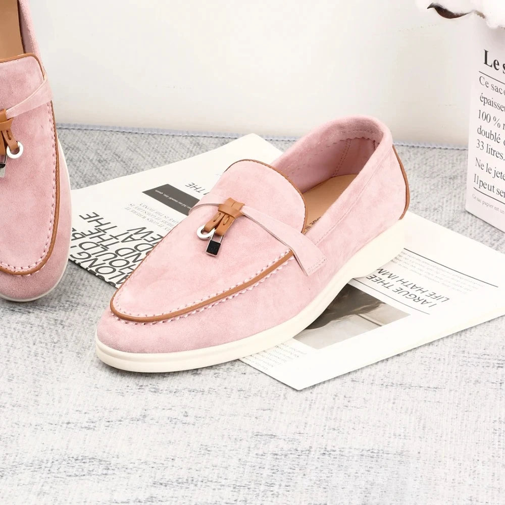 Femme chaussures aucun adulte autres femmes couture en caoutchouc appartements mocassins réel
