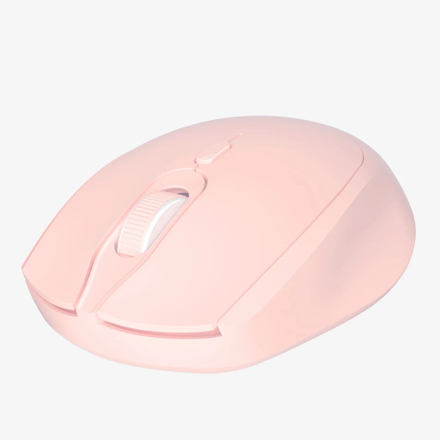 Portable Computer Mouse  2.4G with USB Receiver Wireless Mouse for PC Tablet Laptop (Pink)