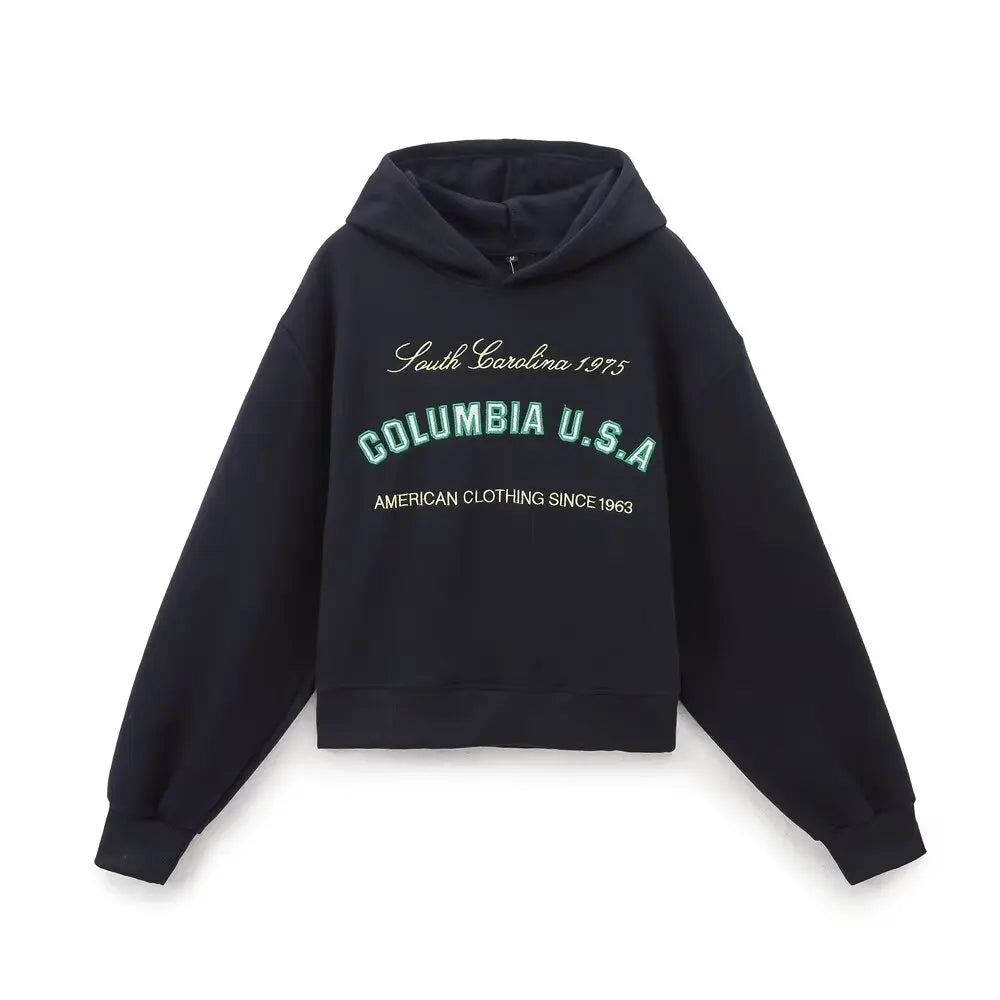 Hoodies Set Woman Two Pieces Casual Elegant Autumn Outfits Long Sleeve Sets Y2k Outfit Set Casual Sweat Suit Sets