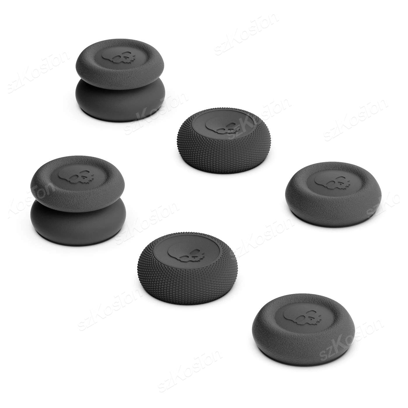 6PCS Thumb Grips Caps Set for Switch 2 Pro/PS5/PS4 Controller Button Stick Cover Gamepad Joystick Cap Gaming Accessories