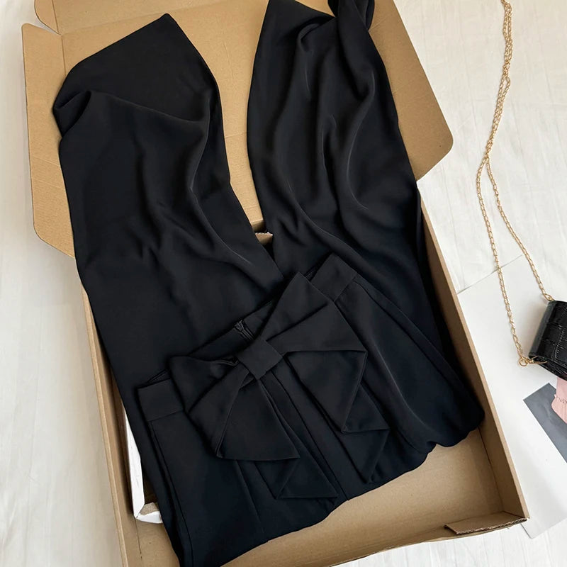 Pantalon Large Noeud Streetwear Femme