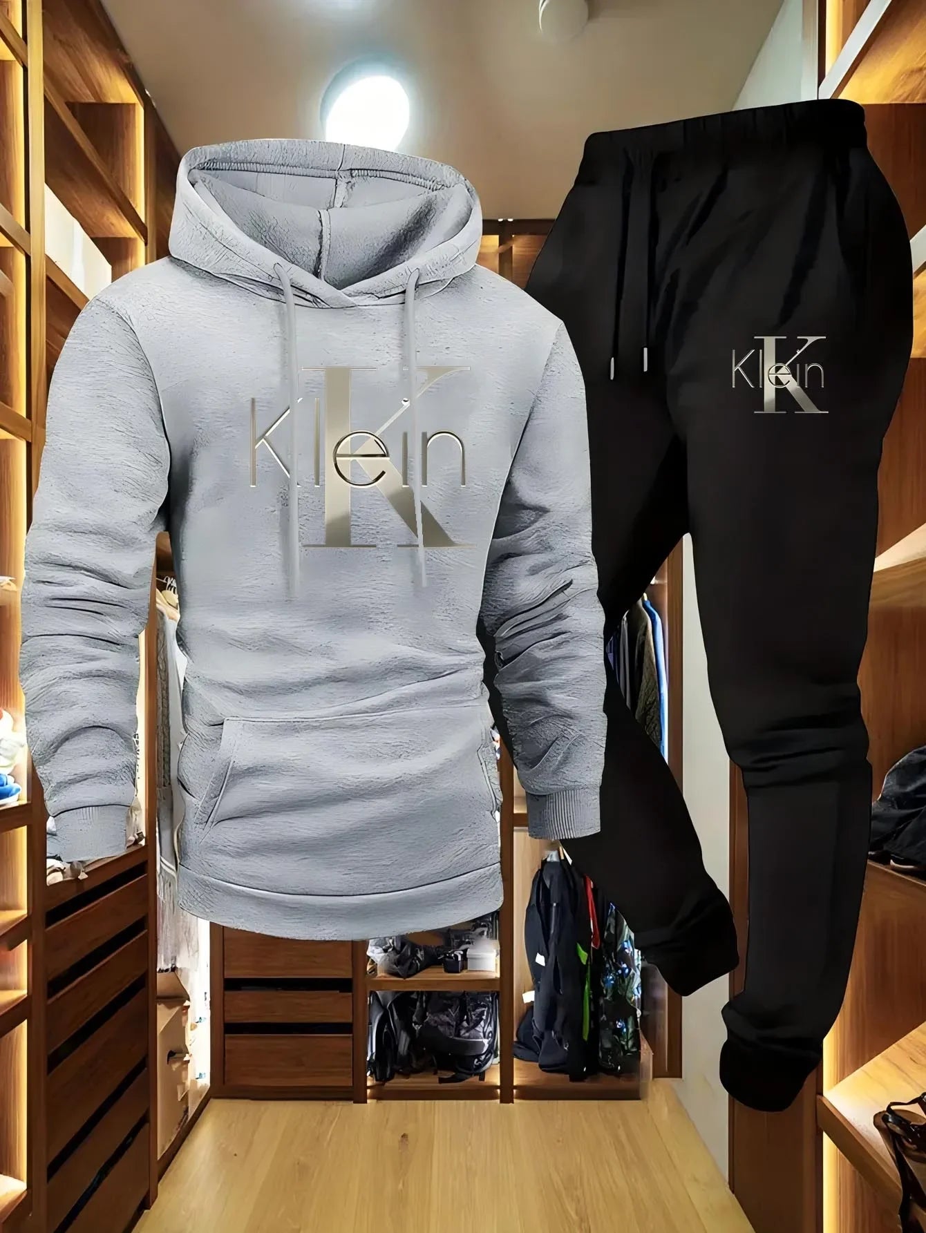 Ensemble Hoodie Pantalon Automne Hiver