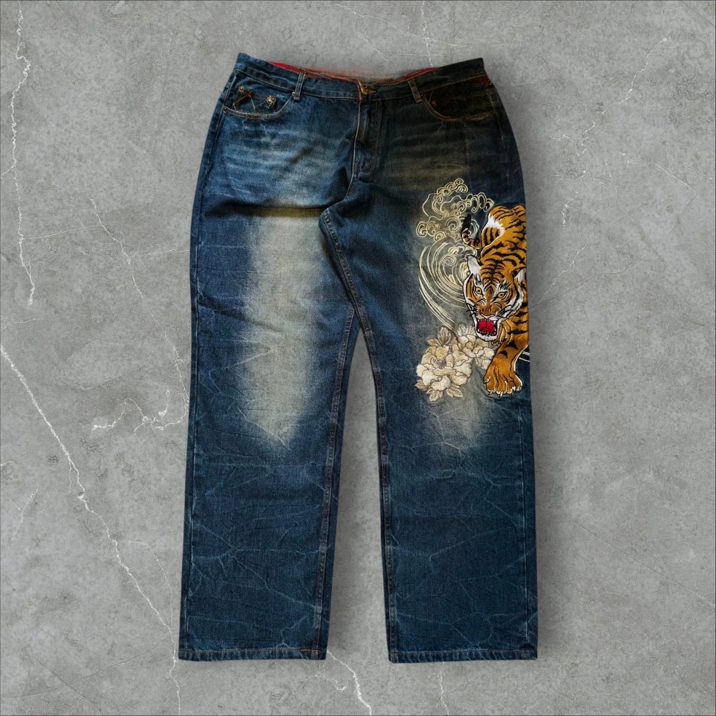 Jean Selvedge Indigo Naturel Retro Y2K