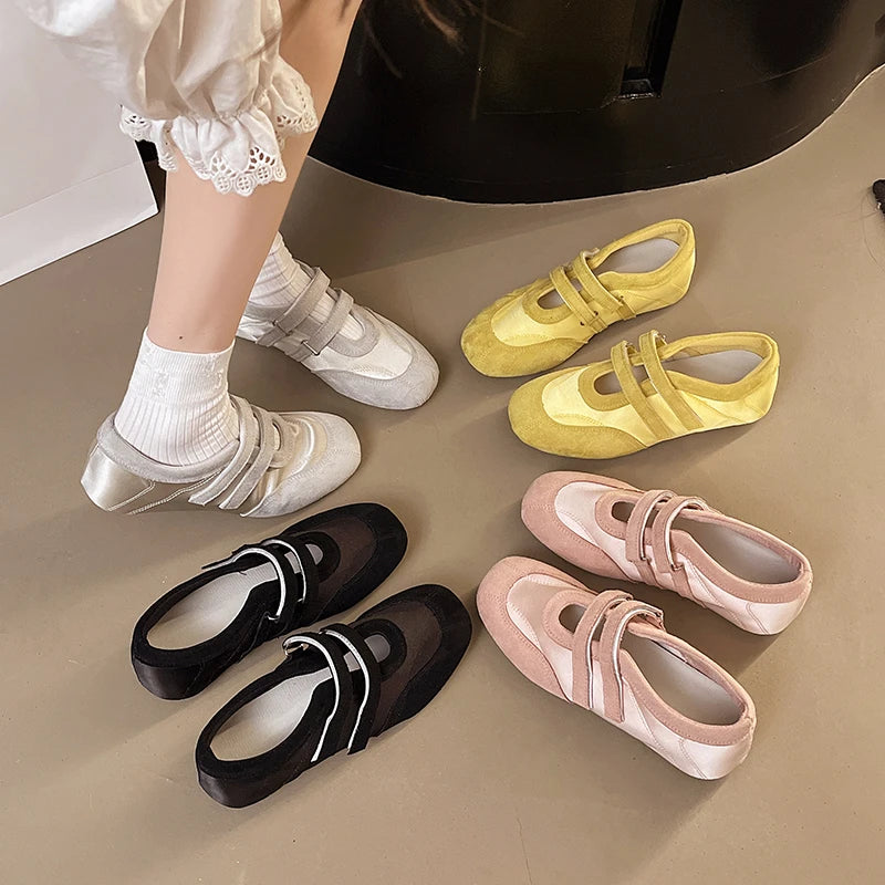 Women's Sneakers Flats Running Sport Shoes Designer Spring Casual Shoes 2025 Fashion New Trend Walking Comfort Femme Chaussures