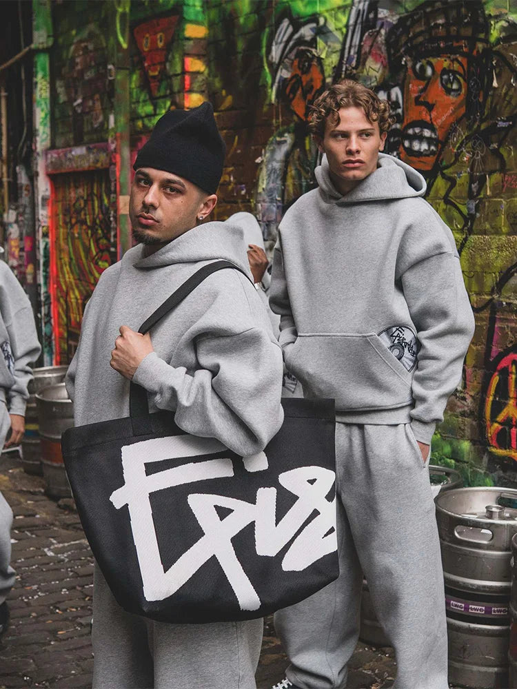 Ensemble Sport Y2K Harajuku Brodé Homme