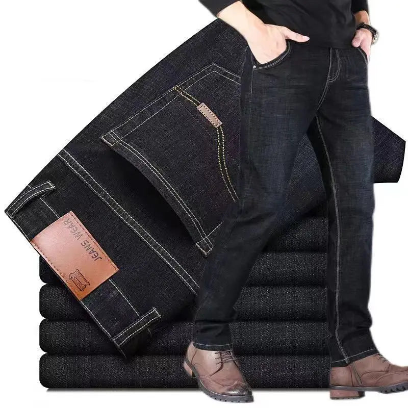 Jean Homme Coupe Droite Grande Taille