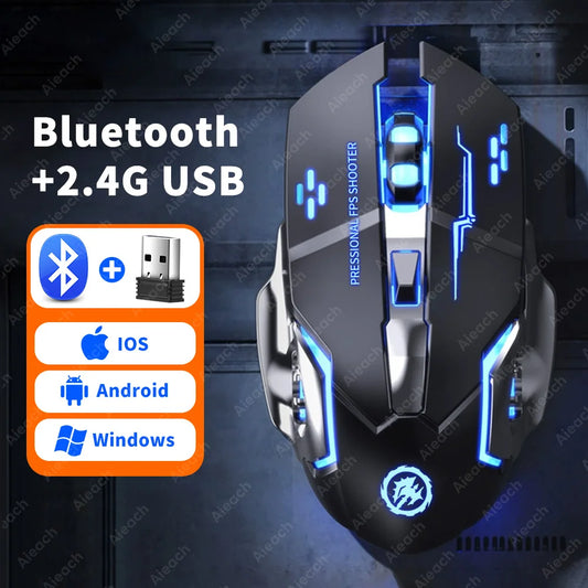 Souris Gaming "Obsidian" - Triple Mode & RGB