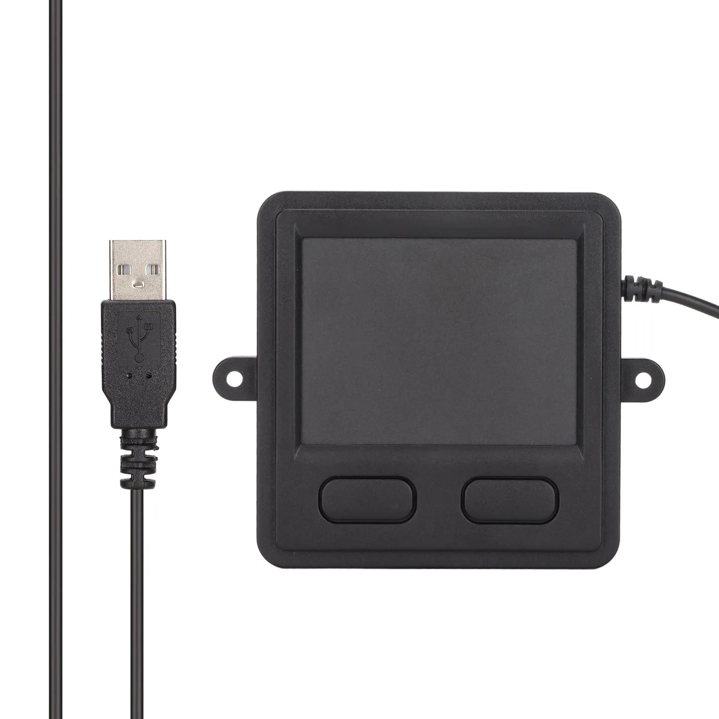 Portable Trackpad Trackpad USB Wired Embedded Compact Size 2 Buttons Portable Practical Computer Touch Pad for Laptops Desktops
