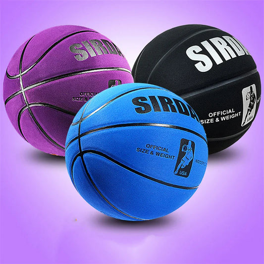 Ballon de Basket "Deep Purple" - Microfibre Anti-Glisse