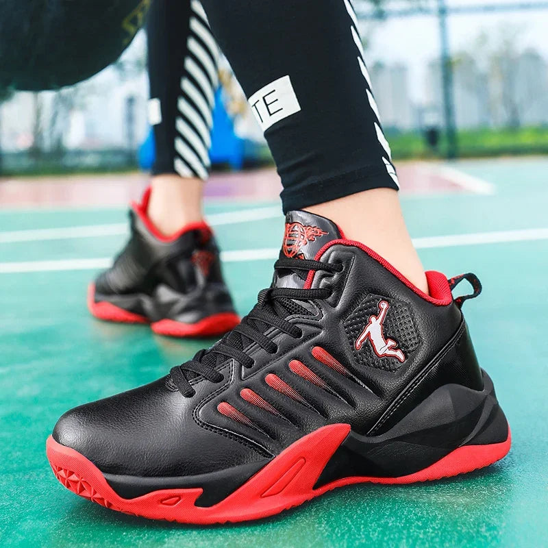 Basket Basketball Cuir Léger Waterproof
