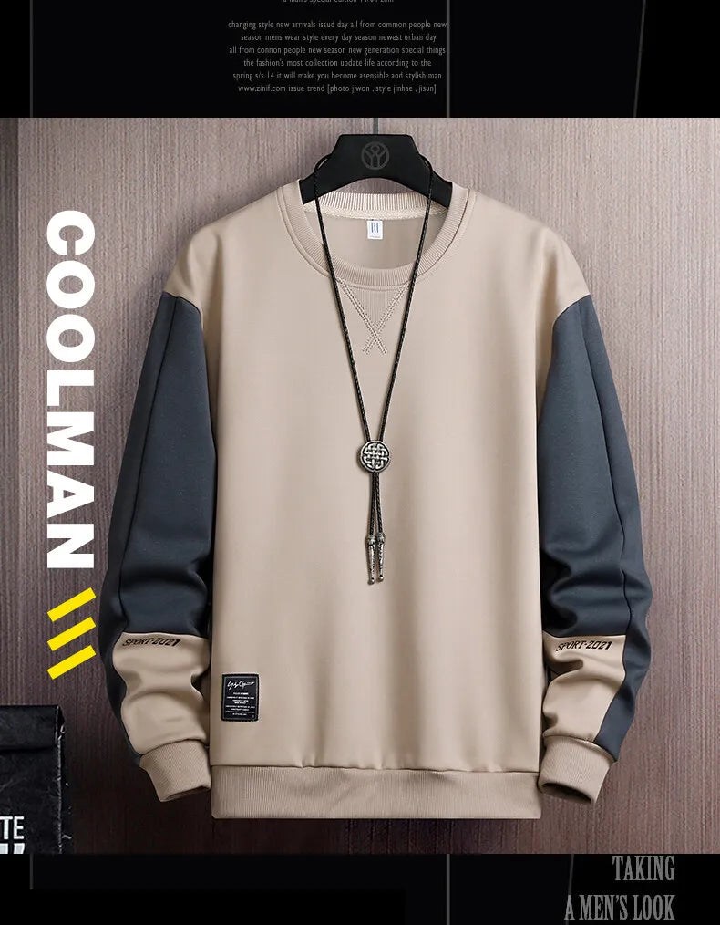 Sweat à Col Rond - Large Size M-5XL
