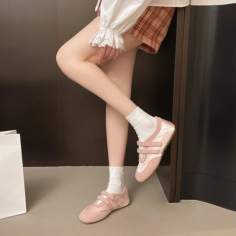 Women's Sneakers Flats Running Sport Shoes Designer Spring Casual Shoes 2025 Fashion New Trend Walking Comfort Femme Chaussures
