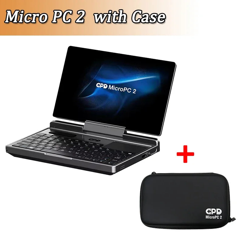 GPD Micro PC 2 Handheld Mini Notebook 7 Inch Touch Screen N300 16GB RAM 512GB SSD Windows 11 Portable Palm Size Laptop