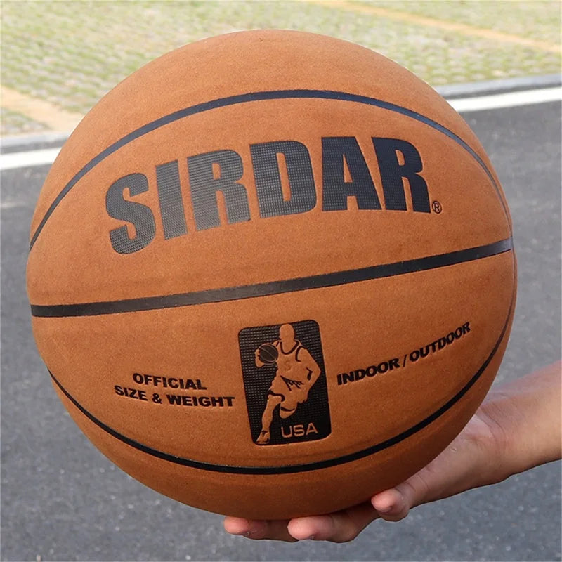 Ballon de Basket "Deep Purple" - Microfibre Anti-Glisse
