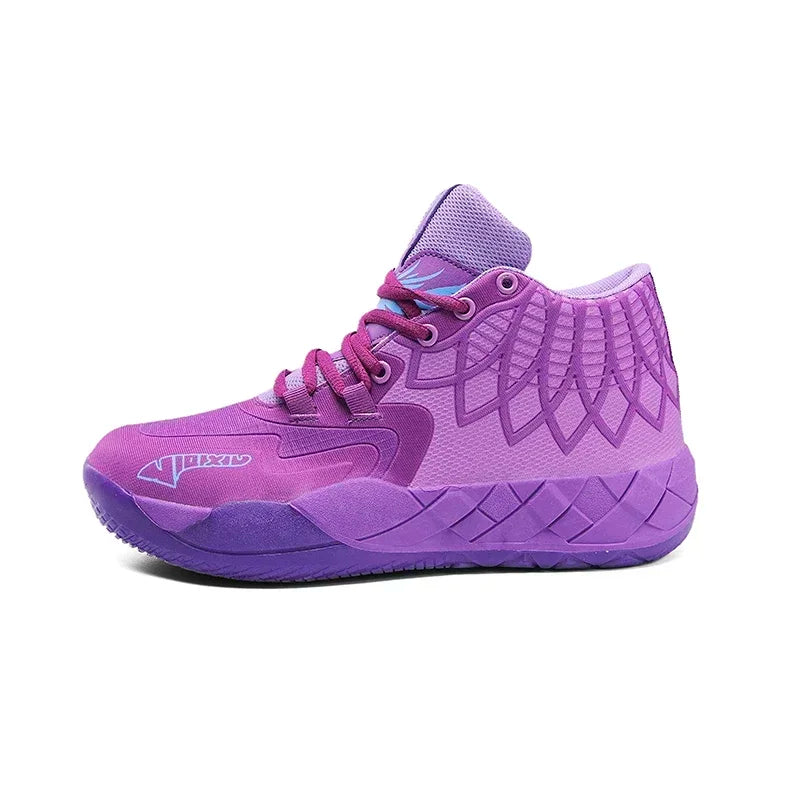 Sneaker Basketball Mandarin Duck Rouge