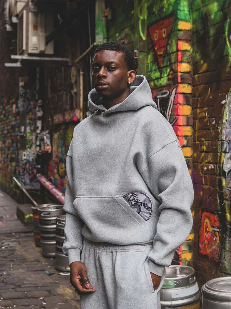 Ensemble Sport Y2K Harajuku Brodé Homme