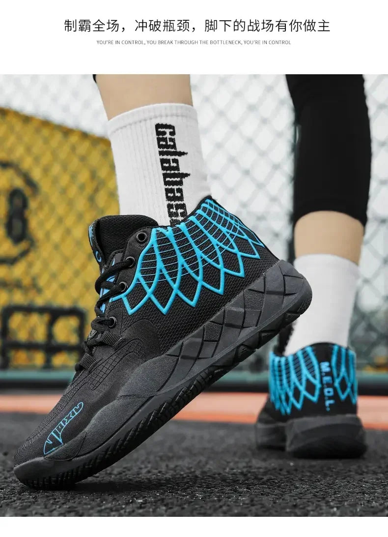 Sneaker Basketball Mandarin Duck Rouge