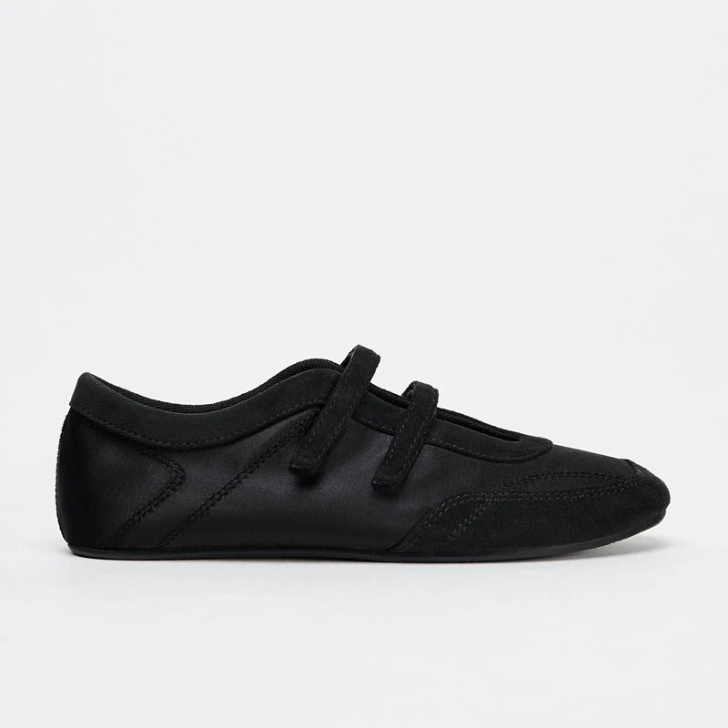 2025 Women Ballet Flats Shoes Comfortable Leather Casual Designer Sneakers Women Spring Autumn Shallow Loafers Zapatos De Mujer