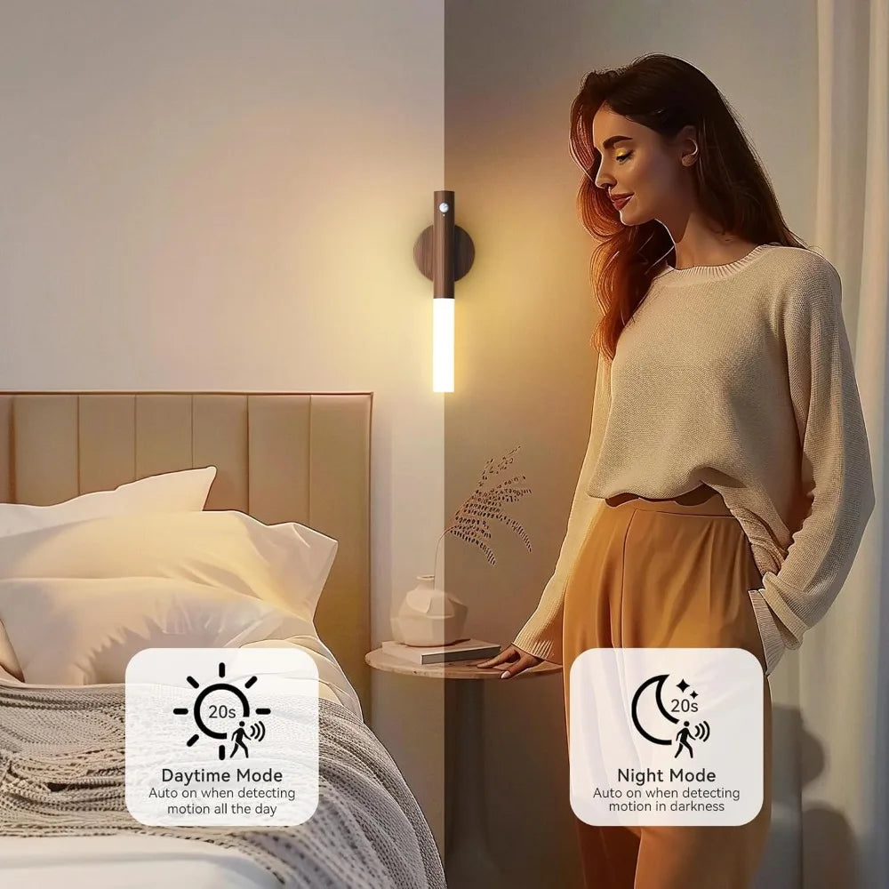 Veilleuse LED USB Détecteur Mouvement Armoire