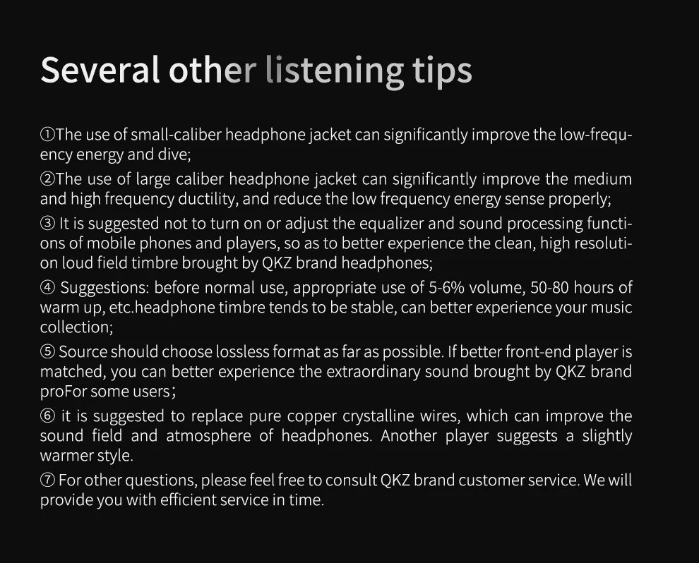 Écouteurs Hi-Fi QKZ AK6 - Basses Profondes