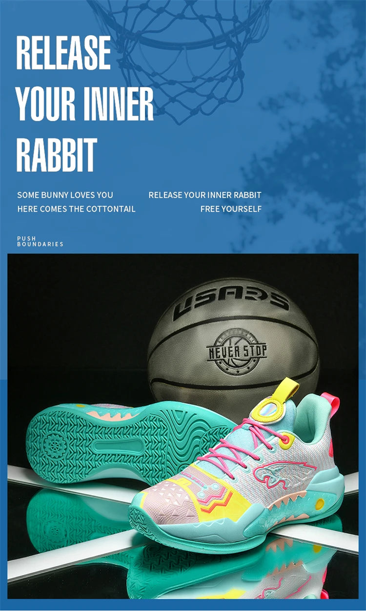 Chaussure Sport Basketball Professionnel Garçon