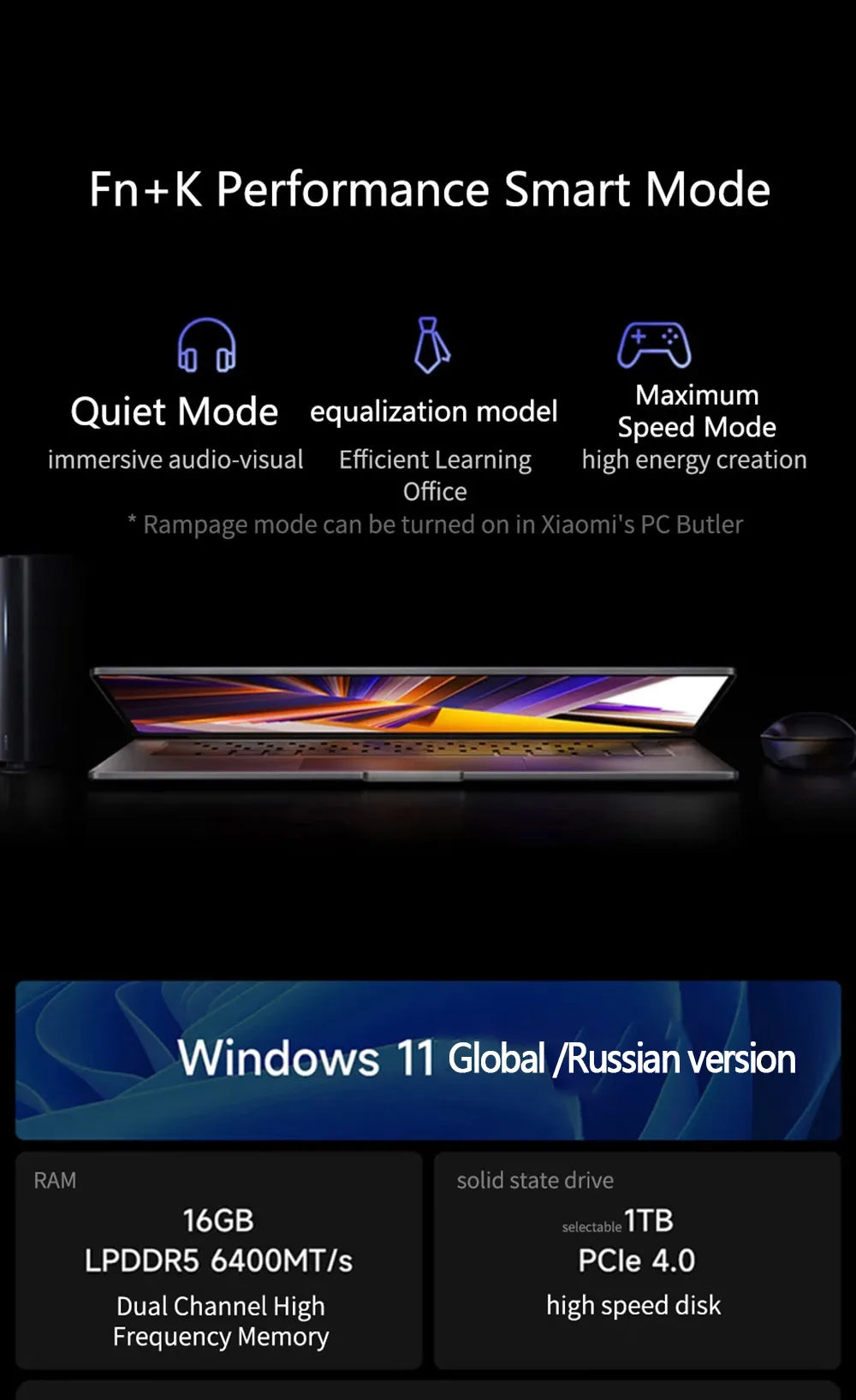 Xiaomi RedmiBook 16 2024 i5-13420H 16Go