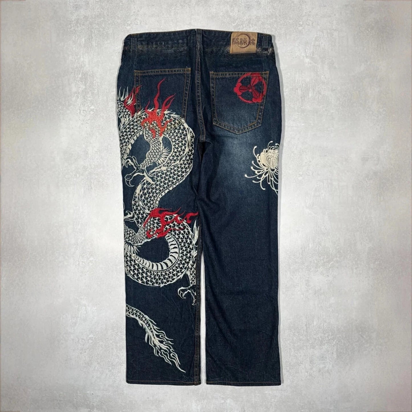 Jean Selvedge Indigo Naturel Retro Y2K