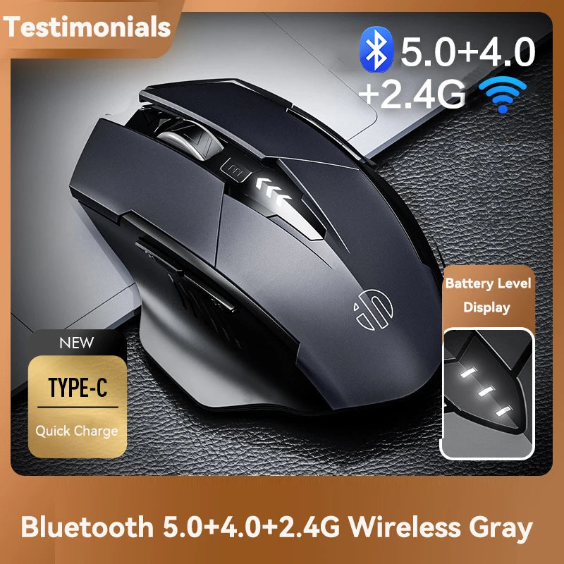 Souris Sans-Fil "Silent Click" - Bureau & Nomade