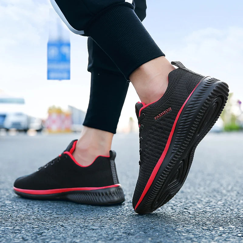 Sport Men Running Shoes Breathable Athletic Tenis Sneakers Lightweight Comfortable Casual Walking Shoes