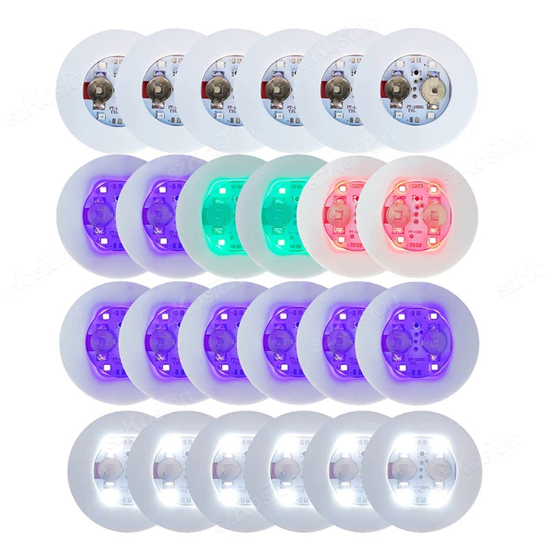 1-200PCS LED Bottles Coaster Lamps Luminous Cup Stickers Lights for Bar KTV Wedding Party Cocktail Drink Cups Vase Decoration