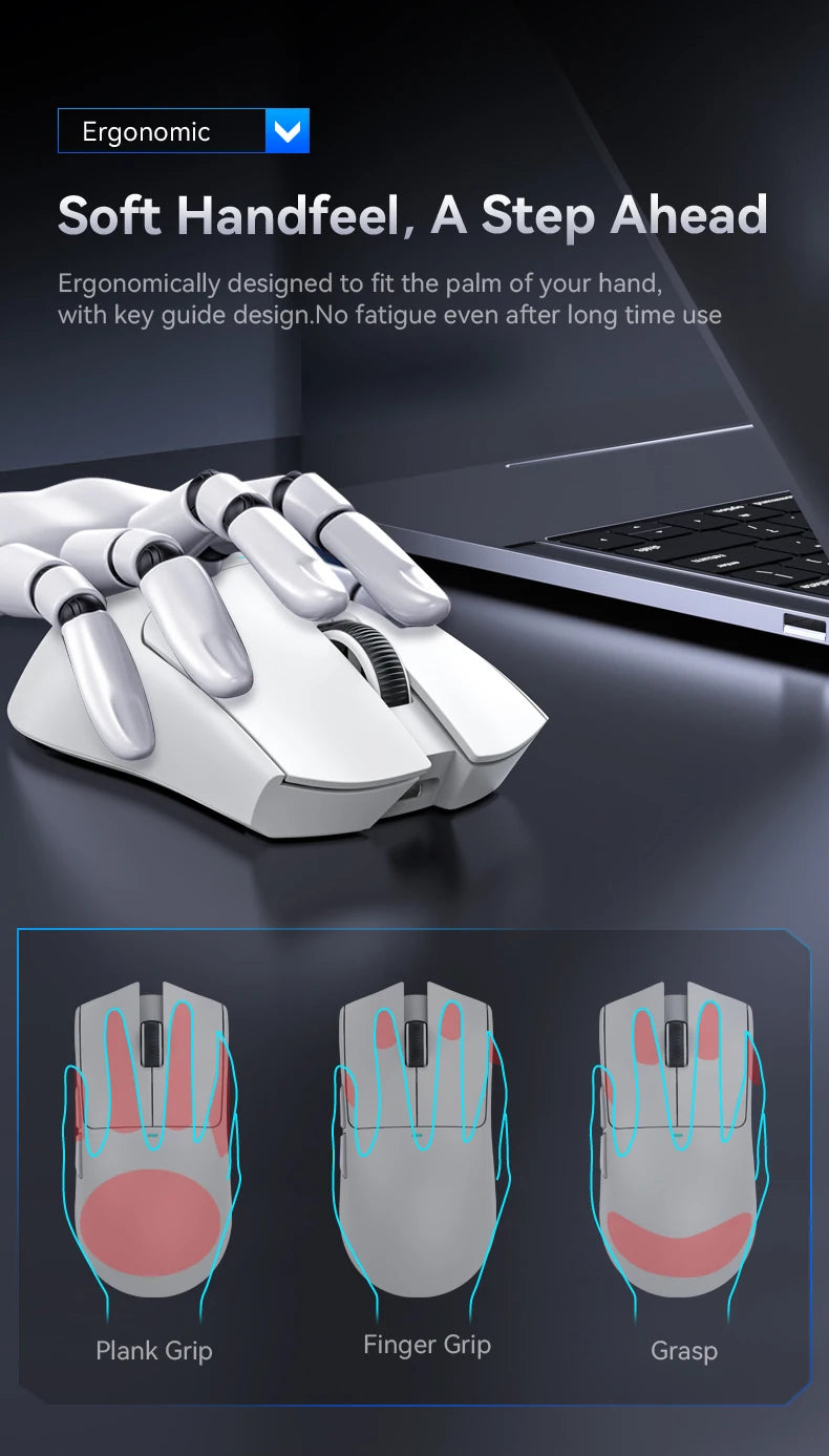 Souris Gaming Attack Shark X11 - Station de Charge RGB