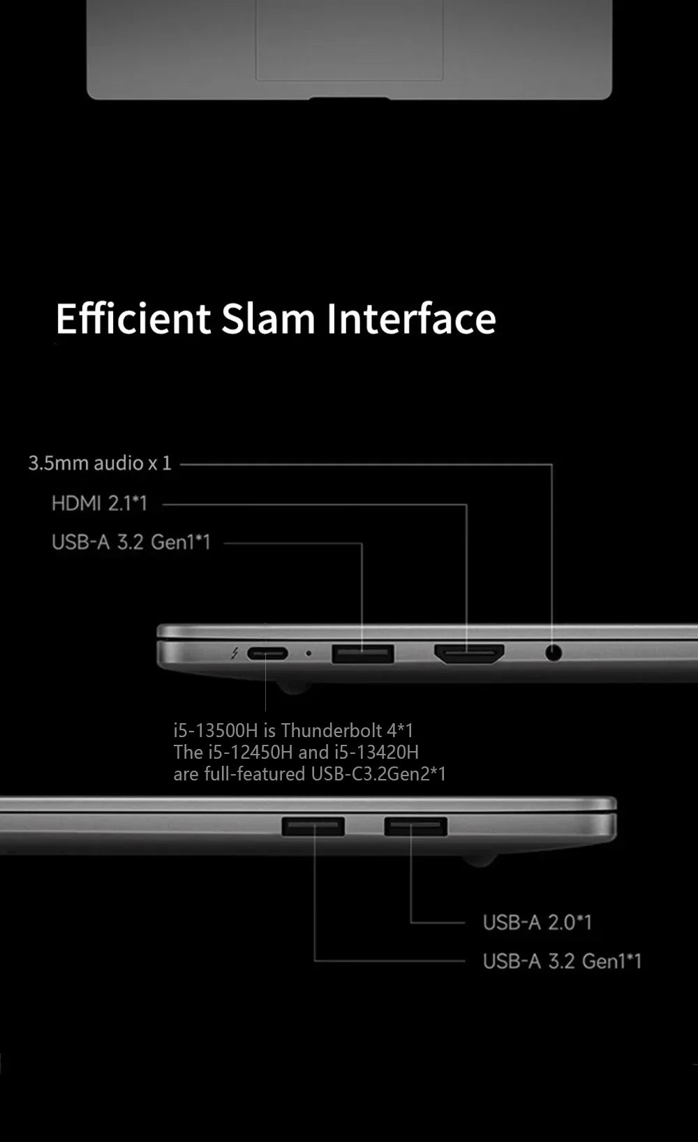 Xiaomi RedmiBook 16 2024 i5-13420H 16Go
