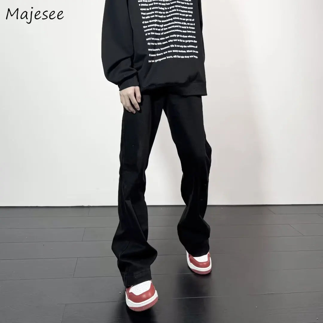 Jean Noir Homme Bootcut American Stretch