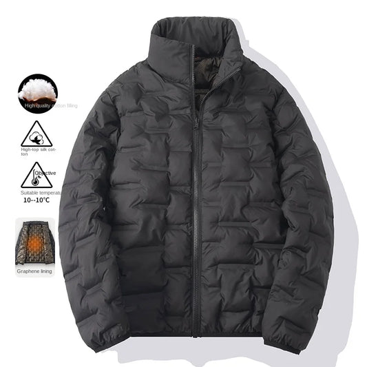 Manteau Coton Vintage Col Montant Homme