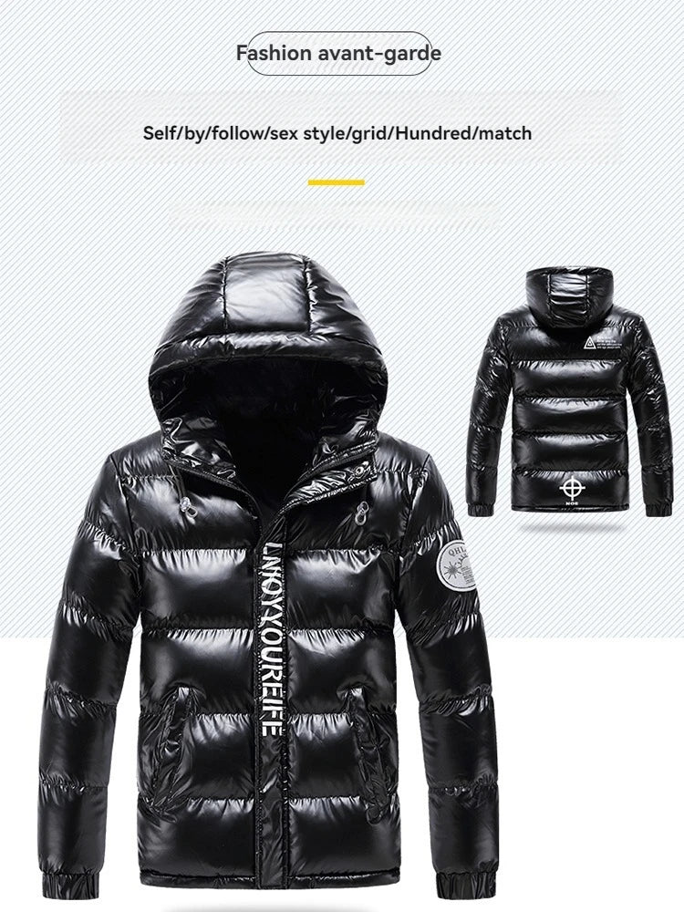 Veste Matelassee Hiver Brillante Hoodie