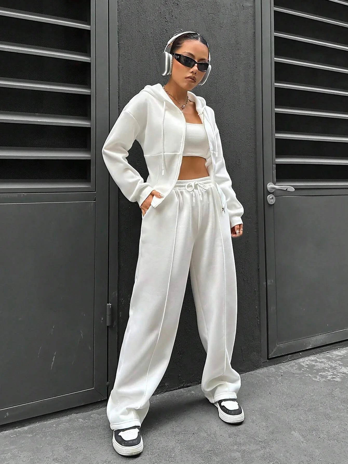 Ensemble Sport Femme - Zip-up & Jogging Slim