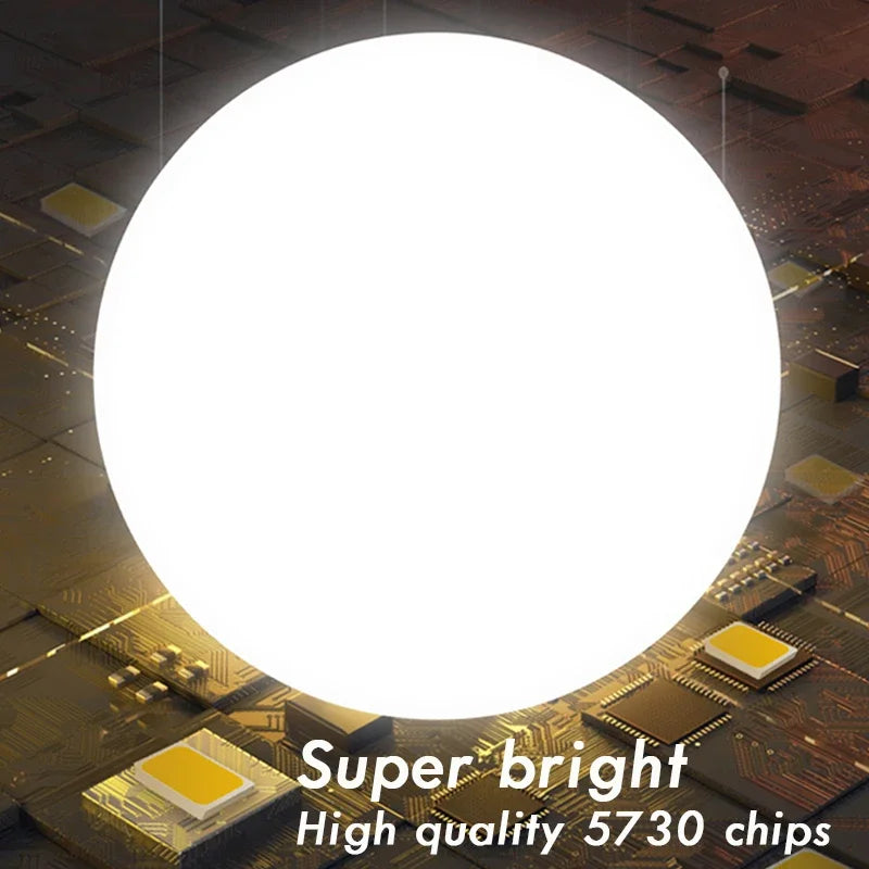 220V E27 Super Bright LED Bulb 20W 30W 40W 60W 100W UFO Leds Lights Indoor Cold White Lighting Table Lamps Garage Light